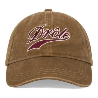 Dr&ocirc;le de Monsieur Cappellino Ricamato Dr&ocirc;le - - Accessories - Uomo - Verde - ONE SIZE