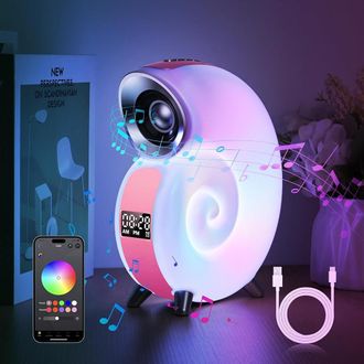 Trade Shop Trade Shop Traesio - Trade Shop - Lampada De La M&uacute;sica Intelligent Table Led Bluetooth Para Los Ni&ntilde;os