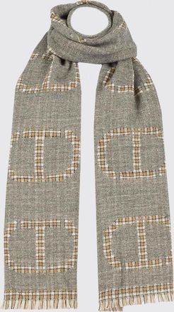 Twinset Sciarpa Oval T Twinset in misto viscosa jacquard