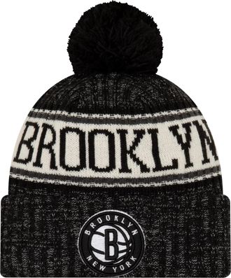 New Era NBA Sport Cuff Beanie Hat with Pom - NBA Cuffed Winter Knit Toque Cap