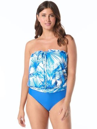 Coco Reef Infinity Bandini Top in Ocean at Nordstrom, Size 32