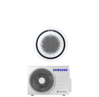 Samsung Aire Acondicionado Inverter Cassette 360&deg; 24000 Btu Ac071rn4pkg/eu R-32 Wi-fi Opcional Varios Paneles Disponibles - Samsung