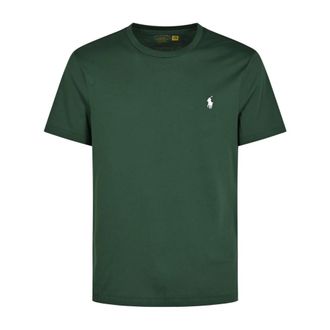 Polo Ralph Lauren Sscncmslm2 Short Sleeve T-Shirt - male - Polo Ralph Lauren - T-Shirts - Green - XL - Tops