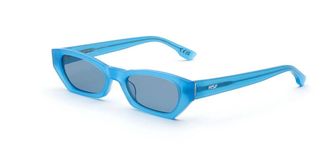 Retro Superfuture AMATA ESTATE ANICE QV3 Mens Sunglasses Blue Size 54