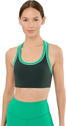 SPLITS59 Robbie Airweight Bra Womens Bra Military/Spearmint : LG, Nylon/Spandex