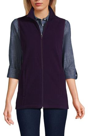 Lands End Thermacheck 100 Fleece Vest in Blackberry at Nordstrom, Size X-Large