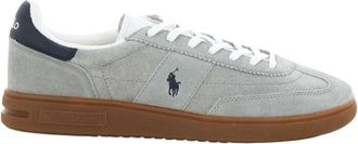 Ralph Lauren Sneaker Bedford in Camoscio - - Shoes - Uomo - Grigio - 41 EU