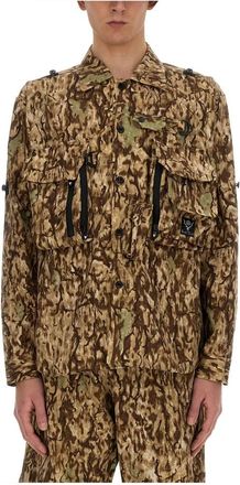 South2 West8 Tenkara Trout Shirt - Heren - Zomerjassen - Veelkleurig - M - Polyester - Jassen