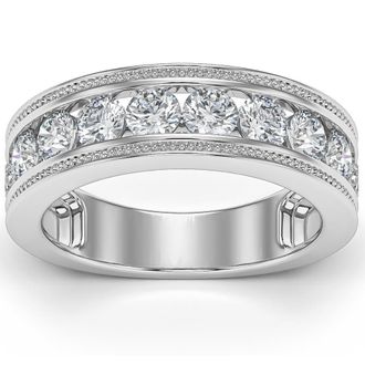 Pompeii3 1 3/4Ct Diamond Mens Ring in 10k White, Yellow, or Rose Gold