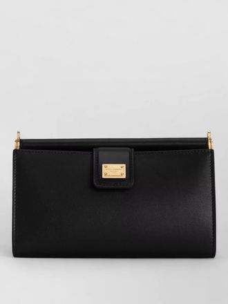 Dolce & Gabbana devotion leather clutch bag