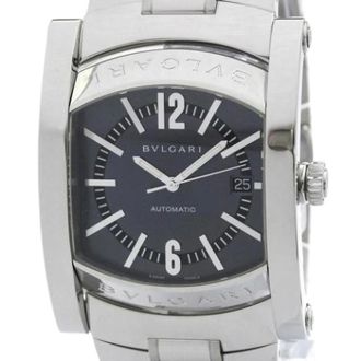 Bulgari Pre-owned Assioma Aa48S Polshorloge - Heren - Pre-owned - Grijs - Maat: ONE Size Taf