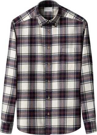Eton Multicolor Overhemd Lange Mouw - Heren - Casual Overhemden - Veelkleurig - M - Overhemden