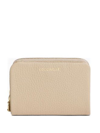 Coccinelle zip-up wallet - Neutrals