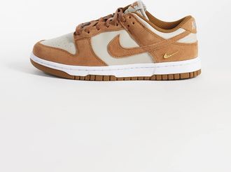 Nike Dunk Low sneakers marroni-Marrone