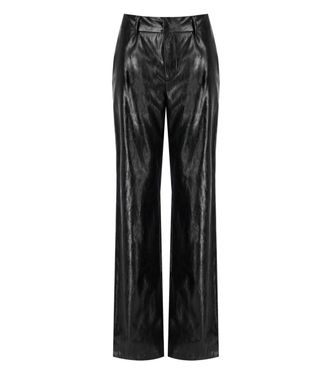 パンツ FEDERICA TOSI Women Straight Pants FTE24PA1190VI0142 Black Federica Tosi Pants for Women - Shop on FARFETCH