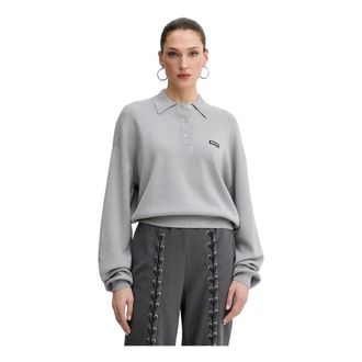 Rotate Rotate Birger Christensen, Truien & Vesten, Dames, Grijs, S, Round-neck Truien