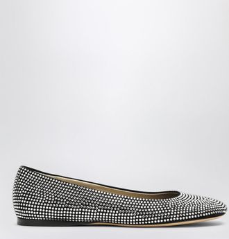 Loewe Ballerina Toy nera in pelle e strass