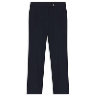 BOSS Flared-fit pants in stretch jersey