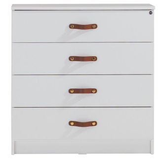 Muemue C&oacute;moda 4 Cajones Blanco 87.7x85.2x44.8cm