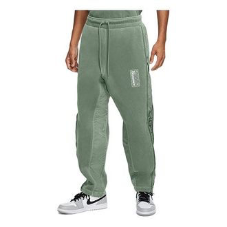 Nike Jordan Air Jordan 23 Engineered Splicing Zipper Long Pants Green CT2919-313