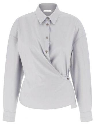 Christophe Lemaire Straight Twisted Collar Shirt