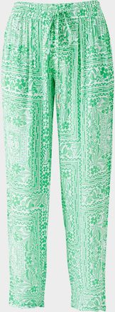 Melissa Odabash Medina Jude Straight-Leg Pants