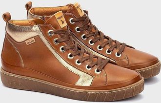 Pikolinos Hoge sneakers in leer Lanzarote