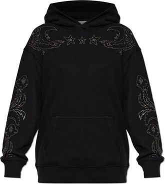 Zadig&Voltaire Sweela Sweatshirt - Dames - Hoodies - Zwart - L - Katoen - Hoodies & sweatvesten