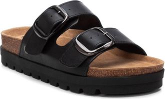 Xti Womens Footbed Jute Wrapped Platform Sandals By Xti