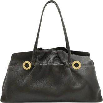 Bulgari Pre-owned Shoulder Bags, female, Brown, Size: ONE SIZE Pre-owned Shoulder Bag