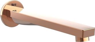 Roca Roca - A5253089rg Aqua Square Ca&ntilde;o De Pared Para Ba&ntilde;era Oro Rosa - Ref: A5253089rg