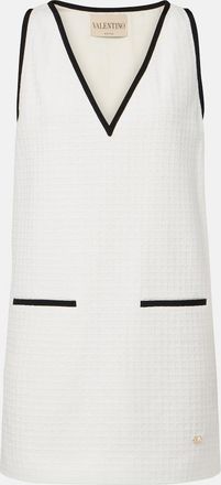 Valentino Cotton tweed minidress