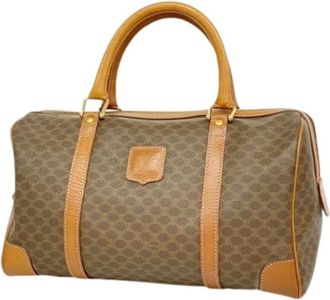 Celine Pre-owned Handbags, female, Brown, Size: ONE SIZE Pre-owned Vintage Handbag