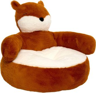 Atmosphera Sill&oacute;n Infantil Zafa Con Dise&ntilde;o De Zorro, 45 Cm De Altura, Color Naranja - Atmosphera Cr&eacute;ateur DInt&eacute;rieur