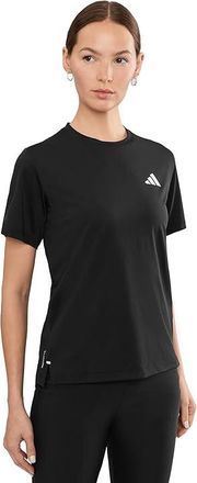 adidas Adi365 Iconic/ Running Floating T-shirt Womens Workout Black : 2XL, Polyester