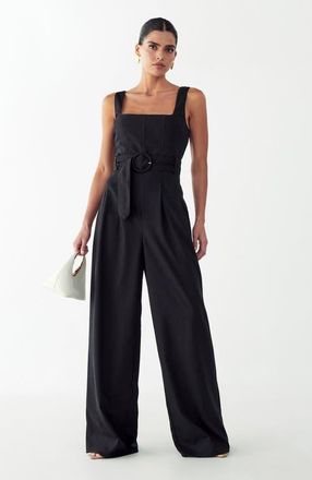 Willa Annika Jumpsuit in Black at Nordstrom, Size 10