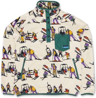 Kavu Teannaway Fleecepullover f&uuml;r Herren | beige