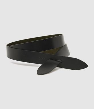 Isabel Marant Ceinture Lecce Khaki/Black