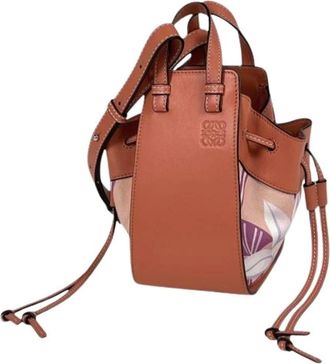 Loewe Pre-owned Bucket Bag - Dames - Vintage Tas - Bruin - ONE Size - Leer - Vintage