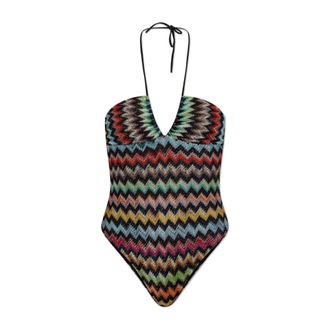Missoni One-piece, female, Multicolor, Size: 2XS Zigzag-pattern Swimsuit
