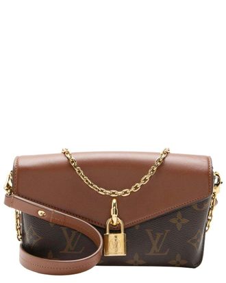 Louis Vuitton Monogram Padlock On Strap (Authentic Pre-Loved)