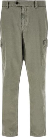 Brunello Cucinelli Broeken, Heren, Groen, XL, Katoen, Broek