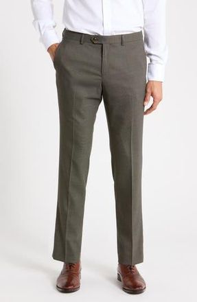 Original Penguin Slim Fit Flat Front Suit Separate Pants in Olive at Nordstrom Rack, Size 30 X 30