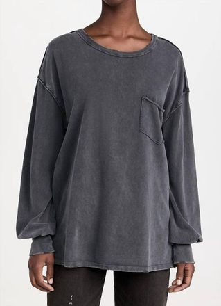 Free People Fade Into You Tee In Metal Stiletto