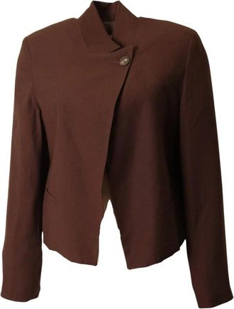 Am&eacute;lie & Am&eacute;lie Battipaglia Blazer - Dames - Blazers - Bruin - L - Jassen