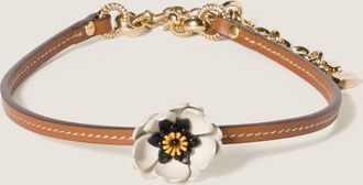 Miu Miu Leather choker