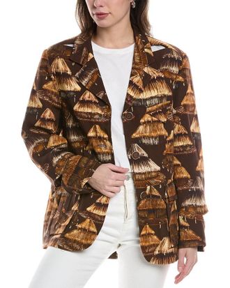 Farm Rio Cutout Blazer