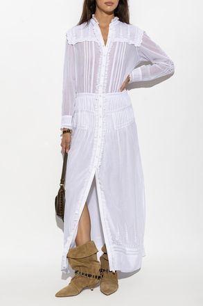 Isabel Marant Dress Lonie, Womens, White