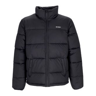 Element Waterafstotende donsjas met hoge kraag - Heren - Winterjassen - Zwart - L - Polyester - Jassen