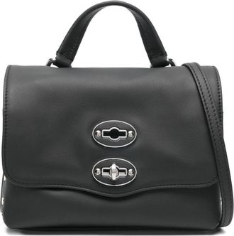 Zanellato Zanellato Womens Postina Baby Bag In Smooth Lavagna Leather